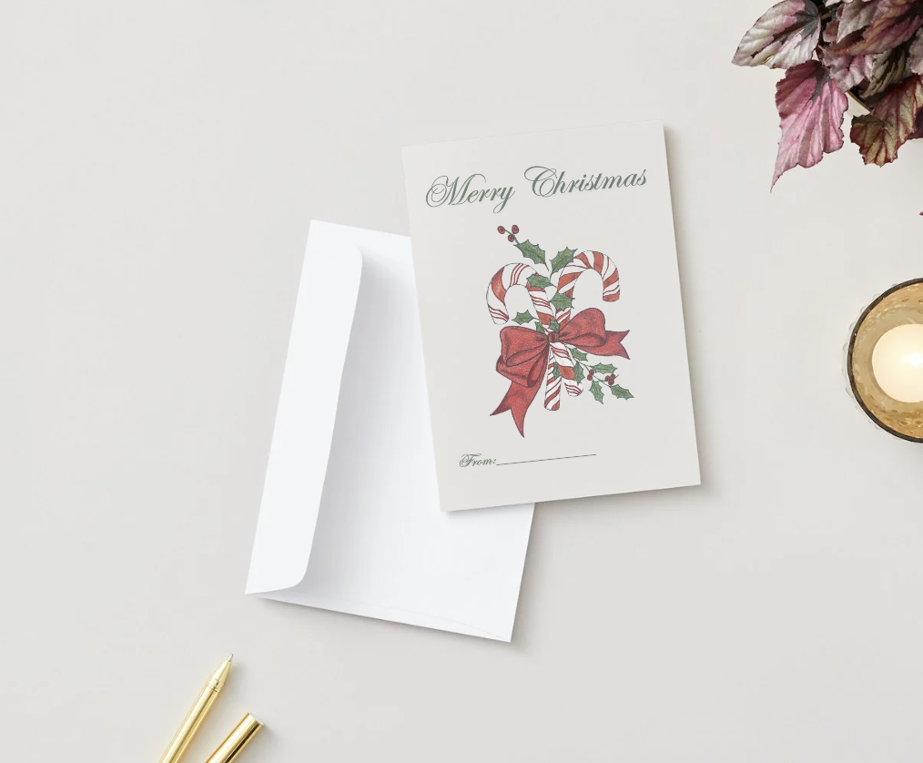 carte de voeux noël